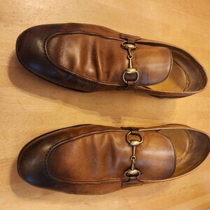 Gucci leather loafers